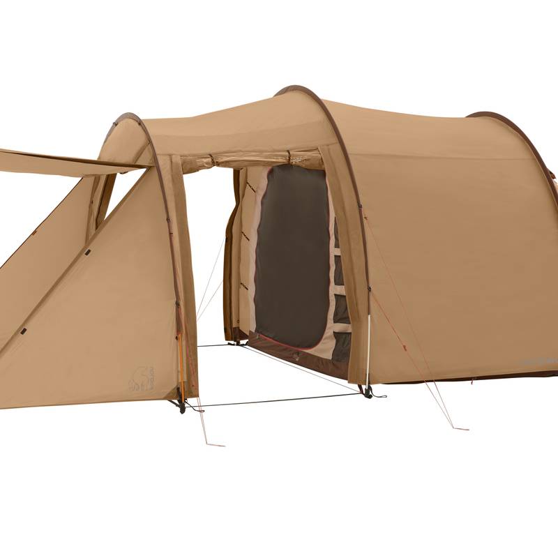 Nordisk Reisa 4 PU Tent, Cashew - Familienzelt