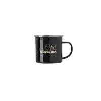 Happy Fingerhuths Fingerhuths Emaille Trinkbecher/Tasse in schwarz