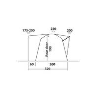 Outwell Milestone Shade - Busvorzelt