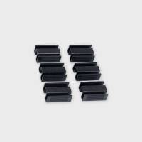 Boxio Clip 6 Pcs. Black - Trockentrenntoilette