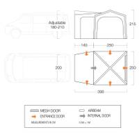 Vango Tailgate Airhub Low - Busvorzelt