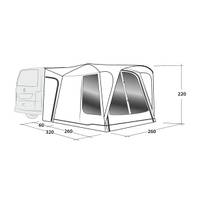 Outwell Milestone Shade Air - Ausstellungszelt ASZ