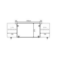 Kampa Club AIR Pro 450 - Ausstellungszelt ASZ